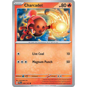 Charcadet 39/193 Pokemon TCG Scarlet & Violet Paldea Evolved