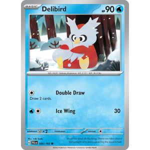 Delibird 46/193 Pokemon TCG Scarlet & Violet Paldea Evolved