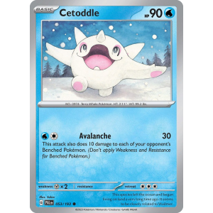 Cetoddle 53/193 Pokemon TCG Scarlet & Violet Paldea Evolved