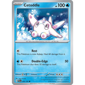 Cetoddle 54/193 Pokemon TCG Scarlet & Violet Paldea Evolved