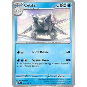 Cetitan 55/193 Pokemon TCG Scarlet & Violet Paldea Evolved