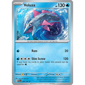 Veluza 56/193 Pokemon TCG Scarlet & Violet Paldea Evolved