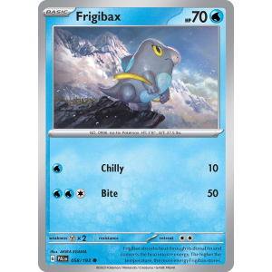 Frigibax 58/193 Pokemon TCG Scarlet & Violet Paldea Evolved