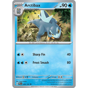 Arctibax 59/193 Pokemon TCG Scarlet & Violet Paldea Evolved