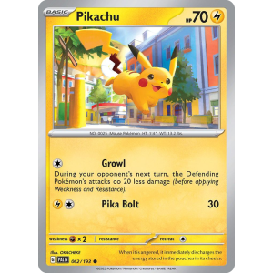 Pikachu 62/193 Pokemon TCG Scarlet & Violet Paldea Evolved