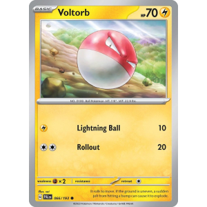 Voltorb 66/193 Pokemon TCG Scarlet & Violet Paldea Evolved