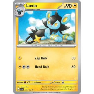 Luxio 70/193 Pokemon TCG Scarlet & Violet Paldea Evolved