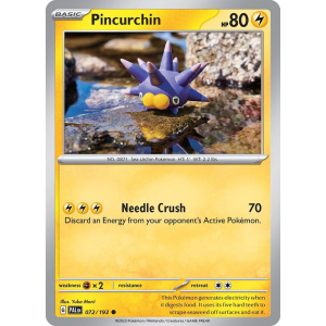 Pincurchin 72/193 Pokemon TCG Scarlet & Violet Paldea Evolved