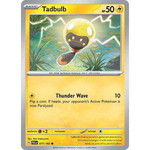 Tadbulb 77/193 Pokemon TCG Scarlet & Violet Paldea Evolved