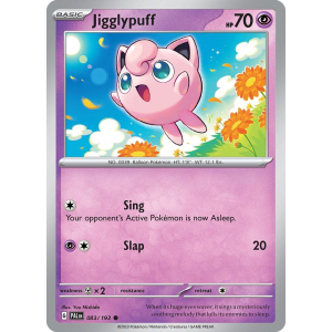 Jigglypuff 83/193 Pokemon TCG Scarlet & Violet Paldea Evolved