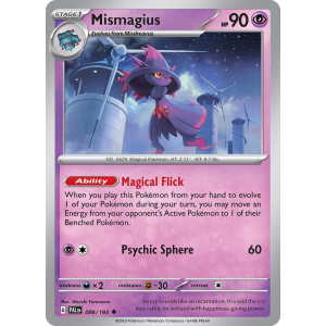 Mismagius 88/193 Pokemon TCG Scarlet & Violet Paldea Evolved