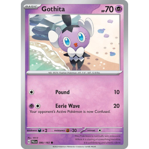 Gothita 90/193 Pokemon TCG Scarlet & Violet Paldea Evolved