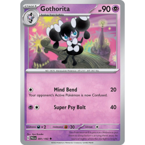 Gothorita 91/193 Pokemon TCG Scarlet & Violet Paldea Evolved