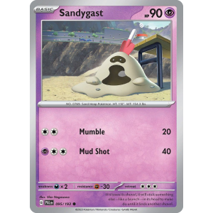 Sandygast 95/193 Pokemon TCG Scarlet & Violet Paldea Evolved