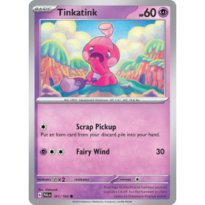 Tinkatink 101/193 Pokemon TCG Scarlet & Violet Paldea Evolved