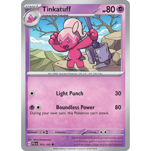 Tinkatuff 103/193 Pokemon TCG Scarlet & Violet Paldea Evolved