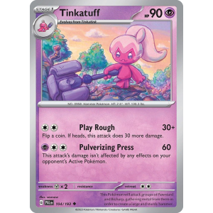 Tinkatuff 104/193 Pokemon TCG Scarlet & Violet Paldea Evolved