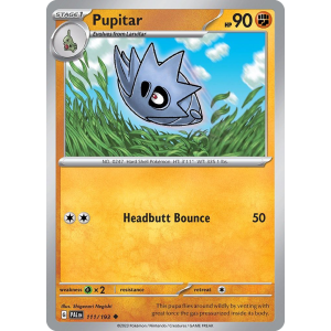 Pupitar 111/193 Pokemon TCG Scarlet & Violet Paldea Evolved