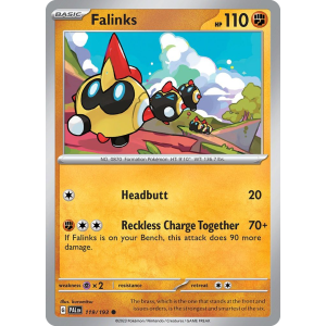 Falinks 119/193 Pokemon TCG Scarlet & Violet Paldea Evolved