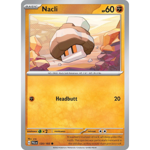 Nacli 120/193 Pokemon TCG Scarlet & Violet Paldea Evolved