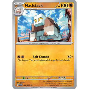 Naclstack 122/193 Pokemon TCG Scarlet & Violet Paldea Evolved