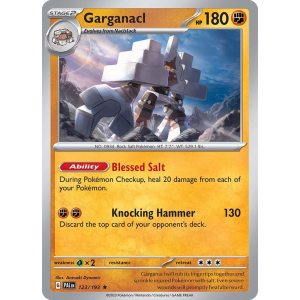 Garganacl 123/193 Pokemon TCG Scarlet & Violet Paldea Evolved