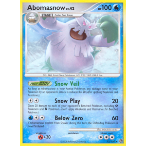 Abomasnow 12/100 Pokemon TCG Diamond & Pearl Stormfront