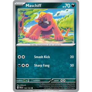 Maschiff 142/193 Pokemon TCG Scarlet & Violet Paldea Evolved