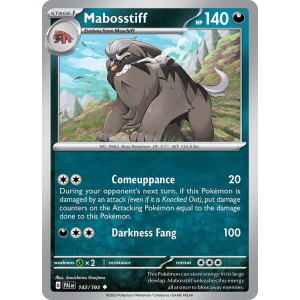 Mabosstiff 143/193 Pokemon TCG Scarlet & Violet Paldea Evolved