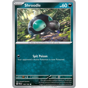 Shroodle 145/193 Pokemon TCG Scarlet & Violet Paldea Evolved