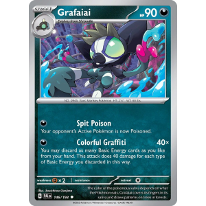 Grafaiai 146/193 Pokemon TCG Scarlet & Violet Paldea Evolved