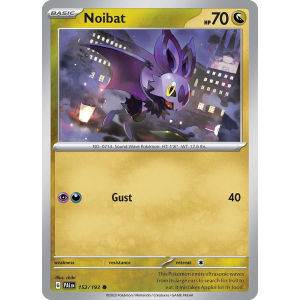 Noibat 152/193 Pokemon TCG Scarlet & Violet Paldea Evolved