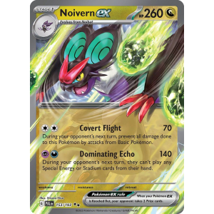 Double Rare Noivern ex 153/193 Pokemon TCG Scarlet & Violet Paldea Evolved