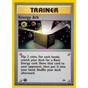 Energy Ark 75/75 Pokemon TCG Neo Neo Discovery