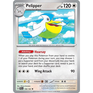 Pelipper 159/193 Pokemon TCG Scarlet & Violet Paldea Evolved