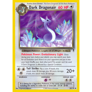 Dark Dragonair 38/110 Pokemon TCG Other Legendary Collection