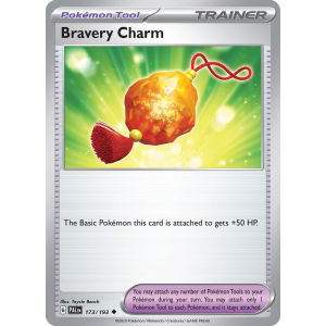 Bravery Charm 173/193 Pokemon TCG Scarlet & Violet Paldea Evolved