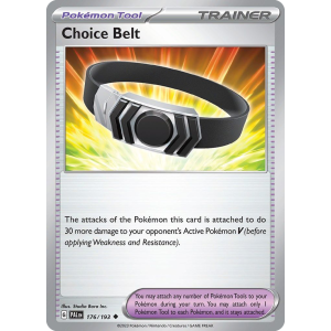 Choice Belt 176/193 Pokemon TCG Scarlet & Violet Paldea Evolved