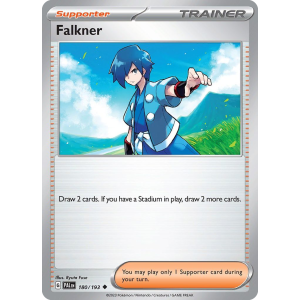 Falkner 180/193 Pokemon TCG Scarlet & Violet Paldea Evolved