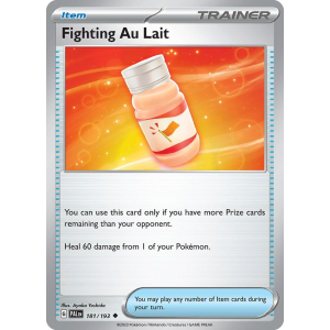 Fighting Au Lait 181/193 Pokemon TCG Scarlet & Violet Paldea Evolved