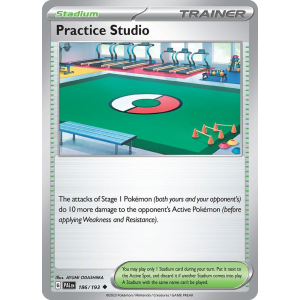 Practice Studio 186/193 Pokemon TCG Scarlet & Violet Paldea Evolved