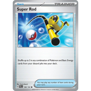 Super Rod 188/193 Pokemon TCG Scarlet & Violet Paldea Evolved