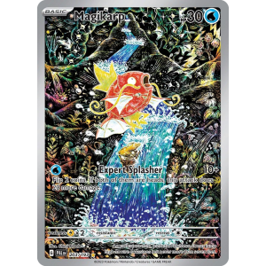 Illustration Rare Magikarp 203/193 Pokemon TCG Scarlet & Violet Paldea Evolved