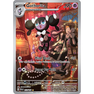 Illustration Rare Gothorita 213/193 Pokemon TCG Scarlet & Violet Paldea Evolved