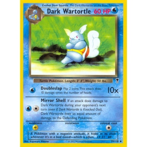 Dark Wartortle 39/110 Pokemon TCG Other Legendary Collection