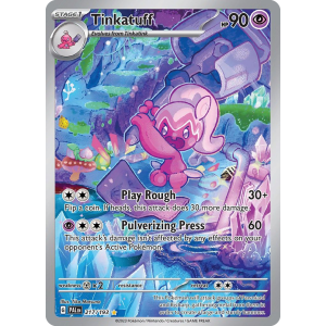 Illustration Rare Tinkatuff 217/193 Pokemon TCG Scarlet & Violet Paldea Evolved