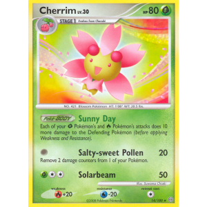 Cherrim 14/100 Pokemon TCG Diamond & Pearl Stormfront