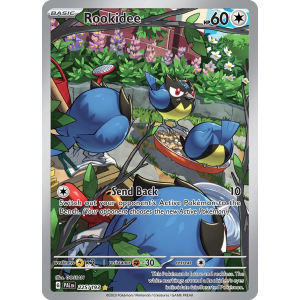 Illustration Rare Rookidee 225/193 Pokemon TCG Scarlet & Violet Paldea Evolved