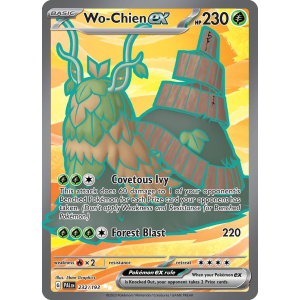 Ultra Rare Wo-Chien ex 232/193 Pokemon TCG Scarlet & Violet Paldea Evolved