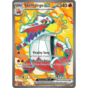 Ultra Rare Skeledirge ex 233/193 Pokemon TCG Scarlet & Violet Paldea Evolved